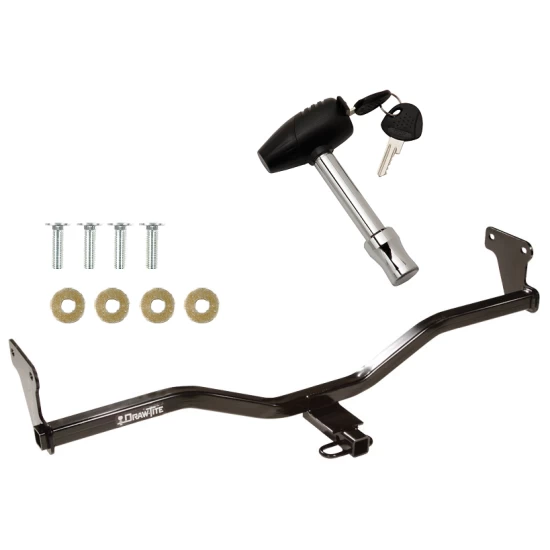 Trailer Tow Hitch For 10-13 KIA Soul w/ Security Lock Pin Key