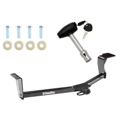 Trailer Tow Hitch For 10-15 Toyota Prius 12-17 Prius V w/ Security Lock Pin Key