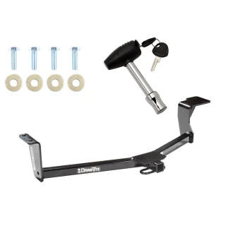 Trailer Tow Hitch For 10-15 Toyota Prius 12-17 Prius V w/ Security Lock Pin Key