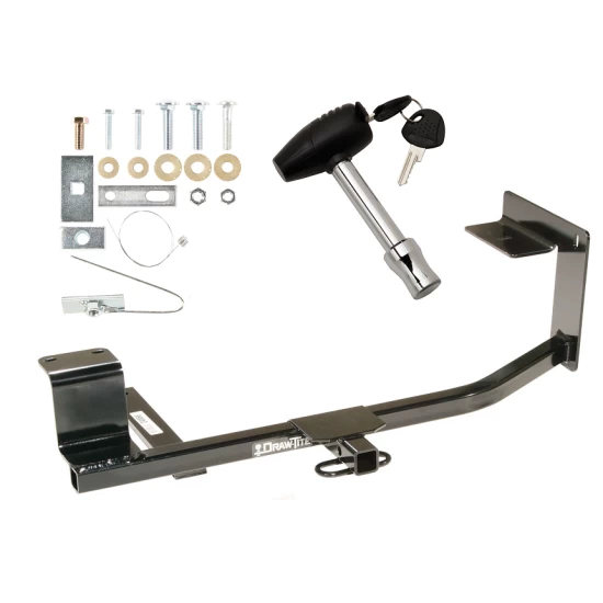 Trailer Tow Hitch For 05-18 VW Jetta Golf 2005 New Body Except TDI or Hybrid w/ Security Lock Pin Key