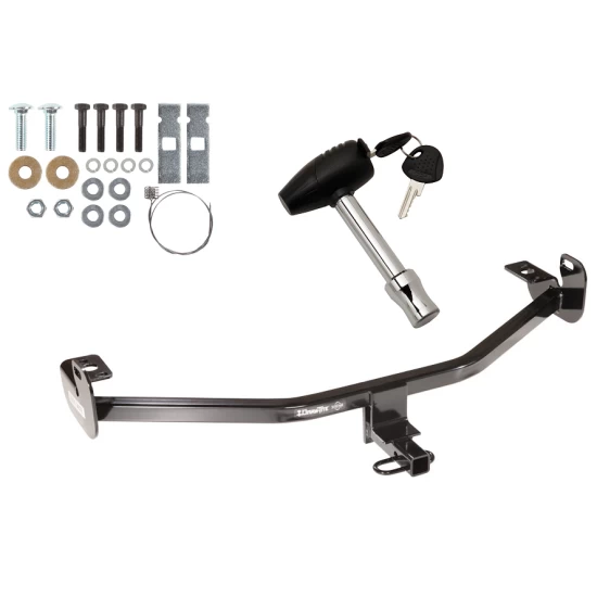 Trailer Tow Hitch For 12-18 Ford Focus Sedan Hatchback Except ST w/ Security Lock Pin Key