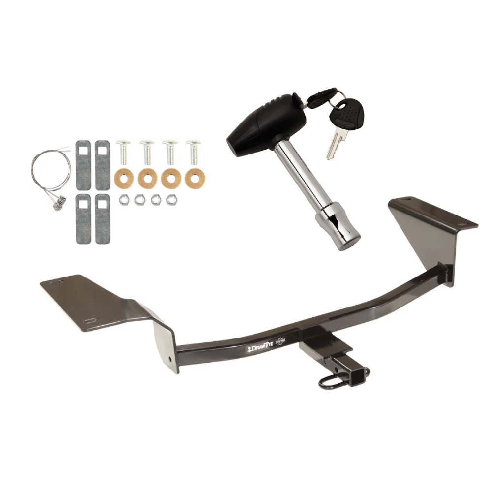 Trailer Tow Hitch For 11-15 Chevy Cruze 2016 Limited 12-17 Buick Verano w/ Security Lock Pin Key