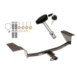 Trailer Tow Hitch For 11-15 Chevy Cruze 2016 Limited 12-17 Buick Verano w/ Security Lock Pin Key