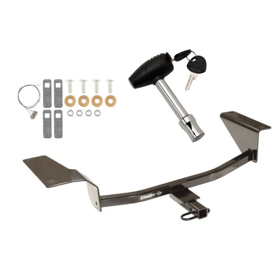 Trailer Tow Hitch For 11-15 Chevy Cruze 2016 Limited 12-17 Buick Verano w/ Security Lock Pin Key