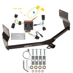 Trailer Tow Hitch For 13-16 Dodge Dart All Models w/ Wiring Harness Kit