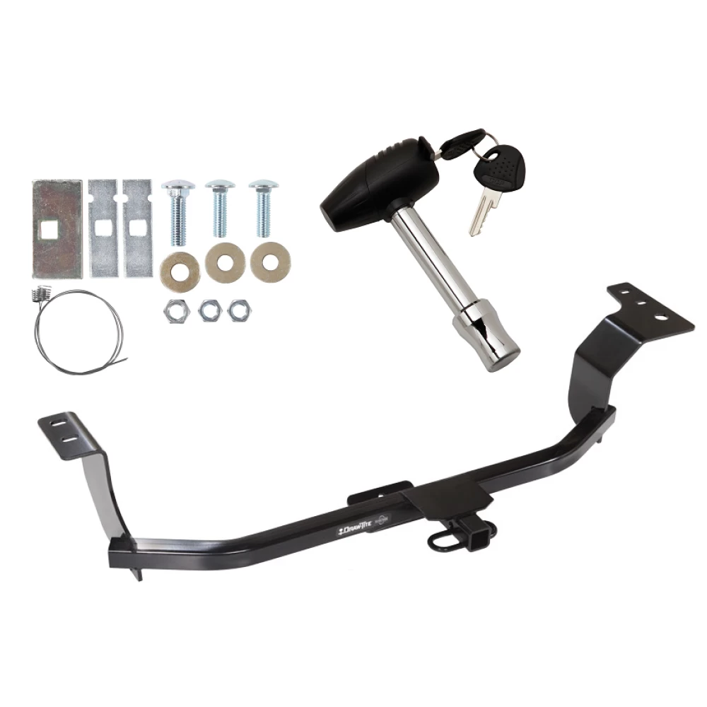 Trailer Tow Hitch For 11-16 Hyundai Elantra Sedan 13-14 Coupe w/ Security Lock Pin Key