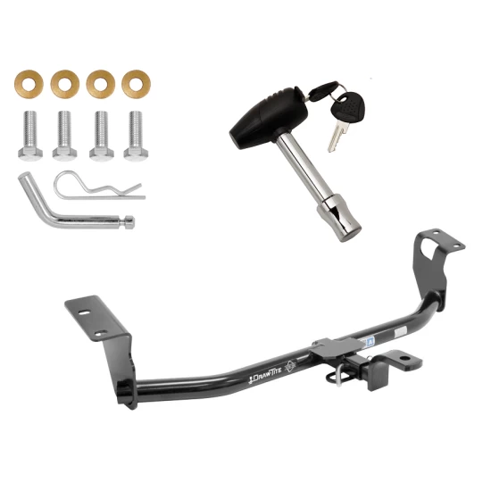 Trailer Tow Hitch For 03-19 Toyota Corolla w/ Security Lock Pin Key