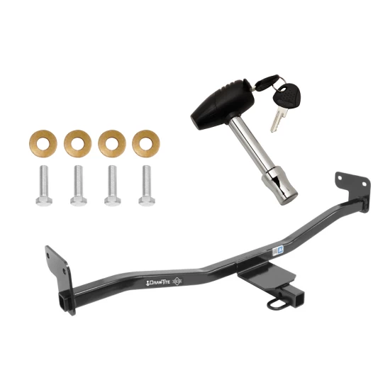 Trailer Tow Hitch For 14-19 KIA Soul w/ Security Lock Pin Key