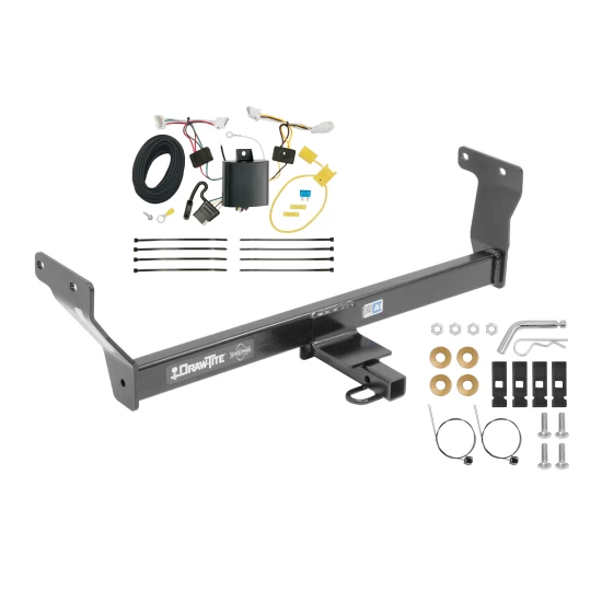 Trailer Tow Hitch For 14-24 INFINITI Q50 w/ Wiring Harness Kit