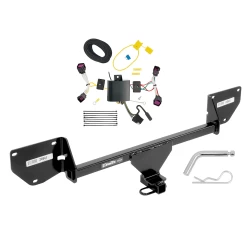 Trailer Tow Hitch For 16-22 Chevrolet Spark All Models w/ Wiring Harness Kit