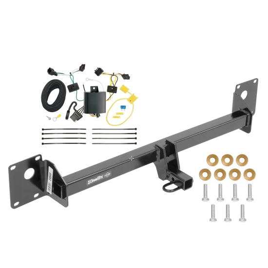 Trailer Tow Hitch For 16-19 Volkswagen Golf SportWagen 17-17 Golf Alltrack w/ Wiring Harness Kit