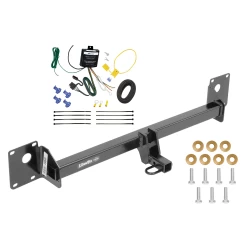 Trailer Hitch Tow Receiver w/ Wiring Harness Kit For 15-15 Volkswagen Golf SportWagen 18-19 Golf Alltrack