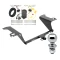 Trailer Tow Hitch For 11-14 Hyundai Sonata Exc Hybrid Complete Package w/ Wiring Draw Bar and 2" Ball