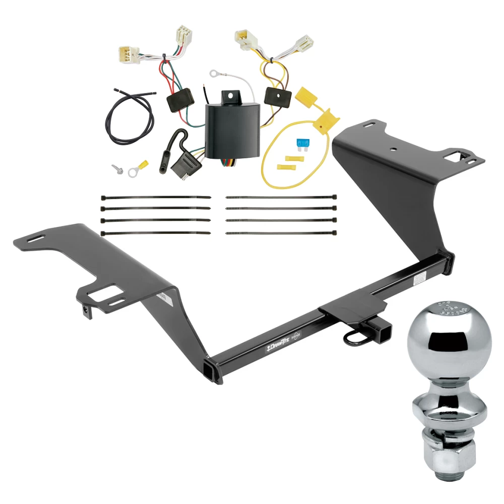 Custom Fit Trailer Hitch Draw-Bar w/ Pin/Clip Wiring Harness (Plug & Play) 2"Chrome Ball Installation Hardware Installation Instructions 249650 118663 63820 Draw-Tite Trailer Tow Hitch 11-19 Hyundai Sonata Hybrid Complete Package Wiring Draw Bar Trailer Tow Hitch For 11-19 Hyundai Sonata Hybrid Complete Package w/ Wiring Draw Bar and 2" Ball