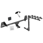 Custom Fit Trailer Hitch4 Bike Carrier Security Lock Pin Rubber Hitch Plug Cover Installation Hardware Installation Instructions 24966 1393100G 580407 2211 Draw-Tite Trailer Tow Hitch 4 Bike Rack 16-22 Toyota Prius 17-22 Prius Prime tilt away adult or c Trailer Tow Hitch w/ 4 Bike Rack For 16-22 Toyota Prius 17-22 Prius Prime tilt away adult or child arms fold down carrier w/ Lock and Cover