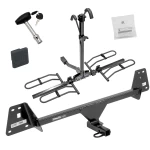 Custom Fit Trailer Hitch2 Bike Carrier Rail Rack Security Lock Pin Rubber Hitch Plug Cover Installation Hardware Installation Instructions 24966 63134 580407 2211 Draw-Tite Trailer Tow Hitch 16-22 Toyota Prius 17-22 Prius Prime Platform Style 2 Bike Rack Trailer Tow Hitch For 16-22 Toyota Prius 17-22 Prius Prime Platform Style 2 Bike Rack w/ Hitch Lock and Cover