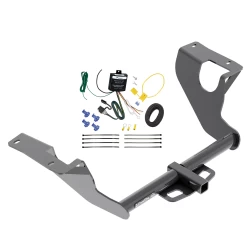 Trailer Hitch w/ Wiring Harness Kit For 15-21 Subaru WRX STI All Models 1-1/4" Tow Receiver