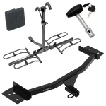 Trailer Tow Hitch For 19-21 Volkswagen Arteon Platform Style 2 Bike Rack w/ Hitch Lock and Cover