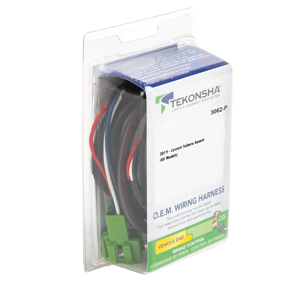 For 2019-2023 Subaru Ascent Tekonsha BRAKE-EVN Brake Control + Plug & Play BC Adapter By Tekonsha