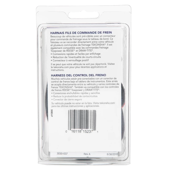 For 2019-2023 Chevrolet Silverado 1500 Tekonsha BRAKE-EVN Brake Control + Plug & Play BC Adapter By Tekonsha