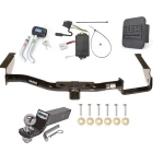 Reese Trailer Tow Hitch For 04-07 Toyota Highlander w/ factory Tow PKG Deluxe Package Wiring 2" Ball and Lock