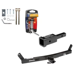 Trailer Tow Hitch For 93-04 Volvo 580 C70 S70 V70 w/ 2" Adapter and Pin/Clip