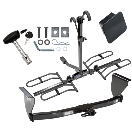 Custom Fit Trailer Hitch2 Bike Carrier Rail Rack Security Lock Pin Rubber Hitch Plug Cover Installation Hardware Installation Instructions 36276 63134 580407 2211 Draw-Tite Trailer Tow Hitch 99-04 Grand Cherokee Platform Style 2 Bike Rack Hitch Lock and Trailer Tow Hitch For 99-04 Grand Cherokee Platform Style 2 Bike Rack Hitch Lock and Cover