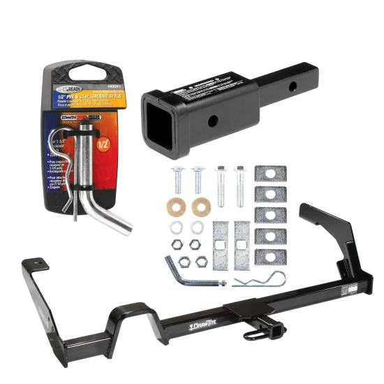 Trailer Tow Hitch For 00-04 Subaru Legacy Sedan & Wagon Outback Wagon Except Sport w/ 2" Adapter and Pin/Clip