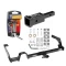 Trailer Tow Hitch For 00-04 Subaru Legacy Sedan & Wagon Outback Wagon Except Sport w/ 2" Adapter and Pin/Clip