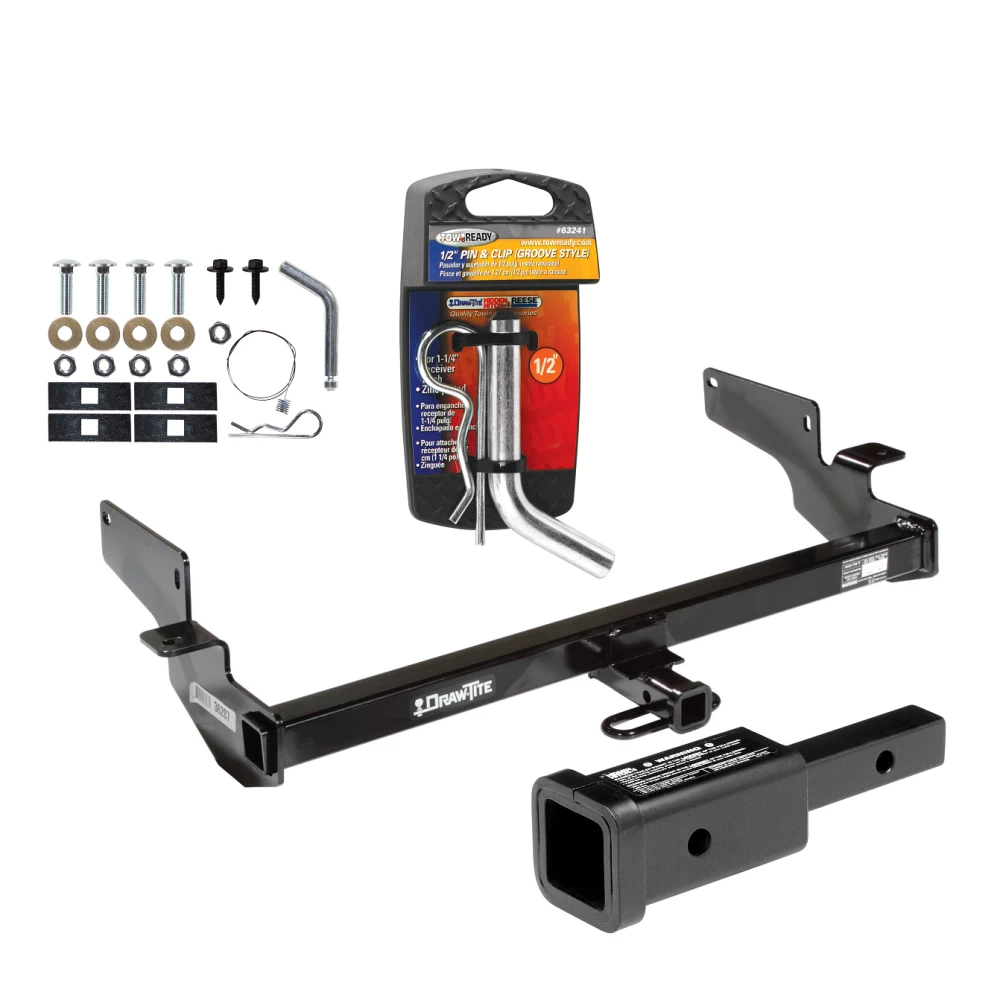 Custom Fit Trailer Hitch Trailer Hitch Adapter Trailer Hitch Pin and Clip Installation Hardware Installation Instructions 36287 80303 63241 Draw-Tite Trailer Tow Hitch 00-05 Cadillac DeVille 06-11 DTS 2" Adapter and Pin/Clip 00 01 02 03 04 05 06 07 Trailer Tow Hitch For 00-05 Cadillac DeVille 06-11 DTS w/ 2" Adapter and Pin/Clip