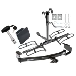 Trailer Tow Hitch 96-07 Chrysler Dodge Plymouth Town and Country Grand Caravan Voyager Except Stow-n-Go Platform Style 2 Bike Rack Hitch Lock and Cover