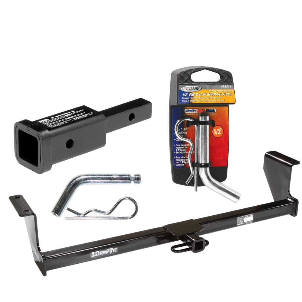 Trailer Tow Hitch For 01-07 Volvo V70 03-07 XC70 w/ 2" Adapter and Pin/Clip