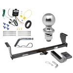 Trailer Tow Hitch For 01-07 Volvo V70 03-07 XC70 Complete Package w/ Wiring Draw Bar Kit and 2" Ball
