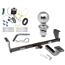 Trailer Tow Hitch For 01-07 Volvo V70 03-07 XC70 Complete Package w/ Wiring Draw Bar Kit and 2" Ball