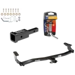 Trailer Tow Hitch For 98-08 Subaru Forester All Models Class 2 w/ 2" Adapter and Pin/Clip