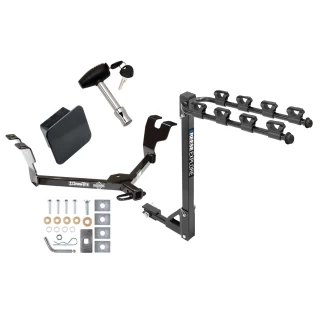 Custom Fit Trailer Hitch 4 Bike Carrier Security Lock Pin Rubber Hitch Plug Cover Installation Hardware Installation Instructions 36334 1393100G 580407 2211 Draw-Tite Trailer Tow Hitch 4 Bike Rack 05-09 Subaru Legacy Sedan Wagon Class 2 tilt away adult Trailer Tow Hitch w/ 4 Bike Rack For 05-09 Subaru Legacy Sedan Wagon Class 2 tilt away adult or child arms fold down carrier w/ Lock and Cover