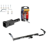 Trailer Tow Hitch For 97-06 Lexus ES 300 330 Toyota Camry 95-99 Avalon 99-03 Solara w/ 2" Adapter and Pin/Clip