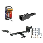 Trailer Tow Hitch For 05-09 Buick LaCrosse Allure 97-05 Century Intrigue w/ 2" Adapter and Pin/Clip