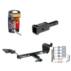 Trailer Tow Hitch For 05-09 Buick LaCrosse Allure 97-05 Century Intrigue w/ 2" Adapter and Pin/Clip