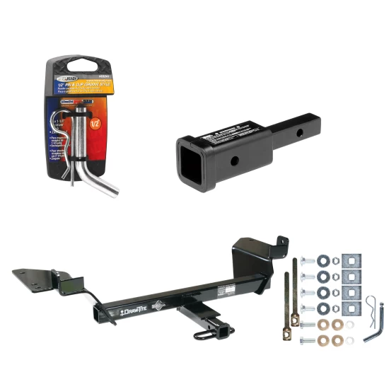 Trailer Tow Hitch For 05-09 Buick LaCrosse Allure 97-05 Century Intrigue w/ 2" Adapter and Pin/Clip