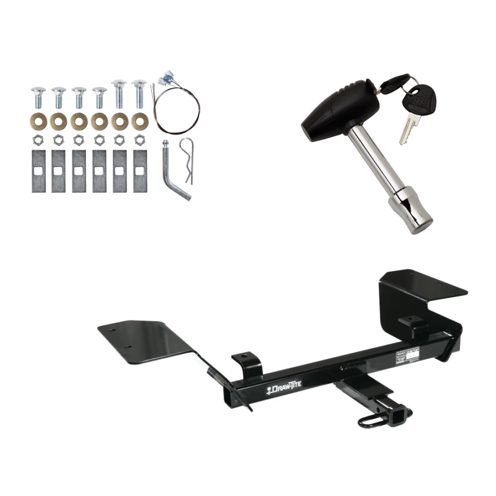 Trailer Tow Hitch For 02-13 Chevy Impala 14-16 Old Body Style w/ Security Lock Pin Key