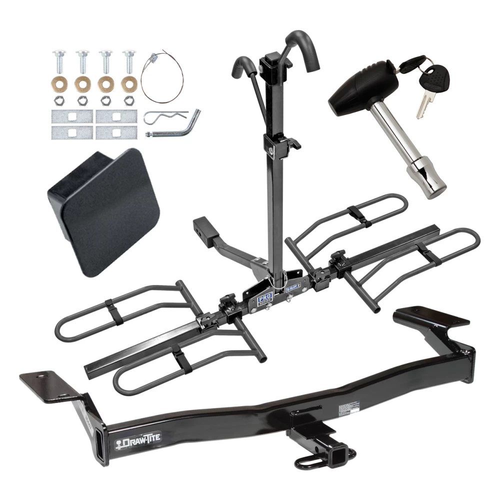 Custom Fit Trailer Hitch2 Bike Carrier Rail Rack Security Lock Pin Rubber Hitch Plug Cover Installation Hardware Installation Instructions 36447 63134 580407 2211 Draw-Tite Trailer Tow Hitch 07-10 Edge Lincoln MKX Platform Style 2 Bike Rack Hitch Lock an Trailer Tow Hitch For 07-10 Ford Edge Lincoln MKX Platform Style 2 Bike Rack Hitch Lock and Cover