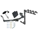 Custom Fit Trailer Hitch 4 Bike Carrier Security Lock Pin Rubber Hitch Plug Cover Installation Hardware Installation Instructions 36451 1393100G 580407 2211 Draw-Tite Trailer Tow Hitch 4 Bike Rack 08-12 Jeep Liberty tilt away adult or child arms fold do Trailer Tow Hitch w/ 4 Bike Rack For 08-12 Jeep Liberty tilt away adult or child arms fold down carrier w/ Lock and Cover