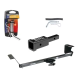 Trailer Tow Hitch For 08-20 Dodge Grand Caravan 08-16 Chrysler Town and Country 2021 Grand Caravan 12-15 Ram C/V 09-14 VW Routan w/ 2" Adapter and Pin/Clip