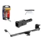 Trailer Tow Hitch For 08-20 Dodge Grand Caravan 08-16 Chrysler Town and Country 2021 Grand Caravan 12-15 Ram C/V 09-14 VW Routan w/ 2" Adapter and Pin/Clip