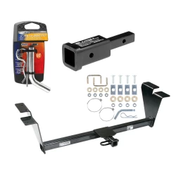 Trailer Tow Hitch For 09-14 Hyundai Genesis 4 Dr Sedan w/ 2" Adapter and Pin/Clip