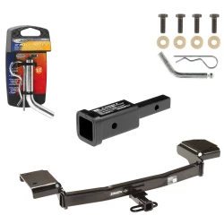 Trailer Tow Hitch For 10-15 Hyundai Tucson 11-16 KIA Sportage w/ 2" Adapter and Pin/Clip