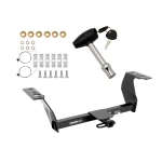 Trailer Tow Hitch For 14-18 Subaru Forester w/ Security Lock Pin Key