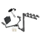Custom Fit Trailer Hitch 4 Bike Carrier Security Lock Pin Rubber Hitch Plug Cover Installation Hardware Installation Instructions 36588 1393100G 580407 2211 Draw-Tite Trailer Tow Hitch 4 Bike Rack 06-18 Toyota RAV4 Class 2 tilt away adult or child arms Trailer Tow Hitch w/ 4 Bike Rack For 06-18 Toyota RAV4 Class 2 tilt away adult or child arms fold down carrier w/ Lock and Cover