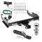 Trailer Tow Hitch For 75-84 Chevy GMC C/K 8Ft Standard or Step Bumper Complete Package w/ Wiring and 1-7/8" Ball